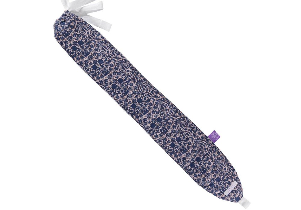 YuYu Hot Water Bottle with Liberty Print Cover Natural Bed Company