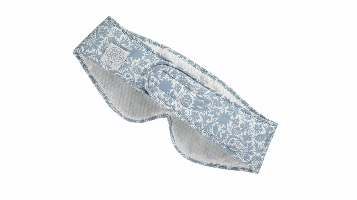 Liberty print gift set - hot-water bottle & eye mask