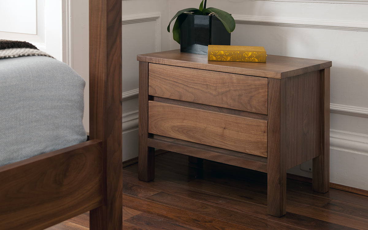Wooden Bedside Drawers Natural Bed Company