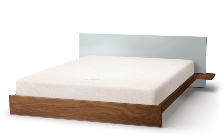 Koo bed in walnut