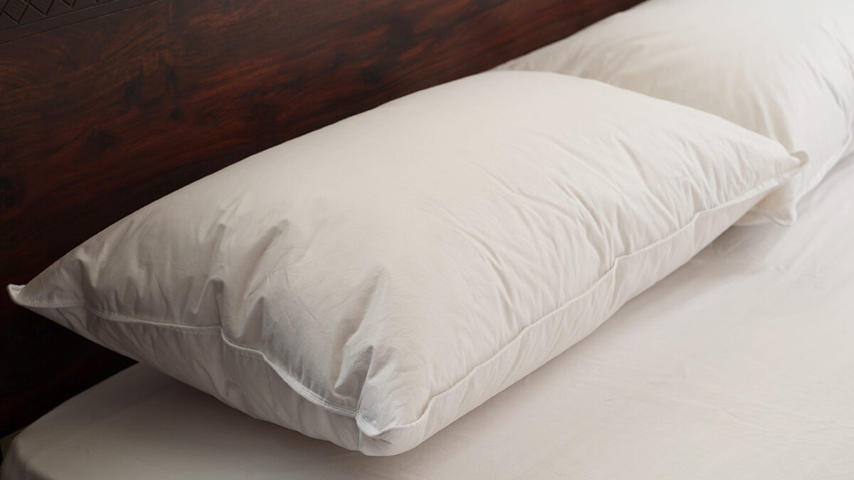 down pillows
