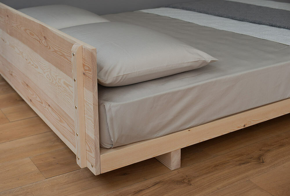 kobe platform bed headboard