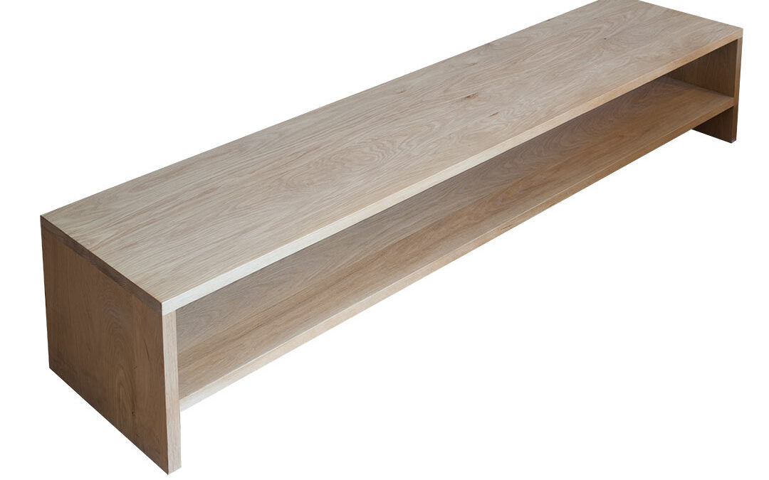 end-of-bed-storage oak bench