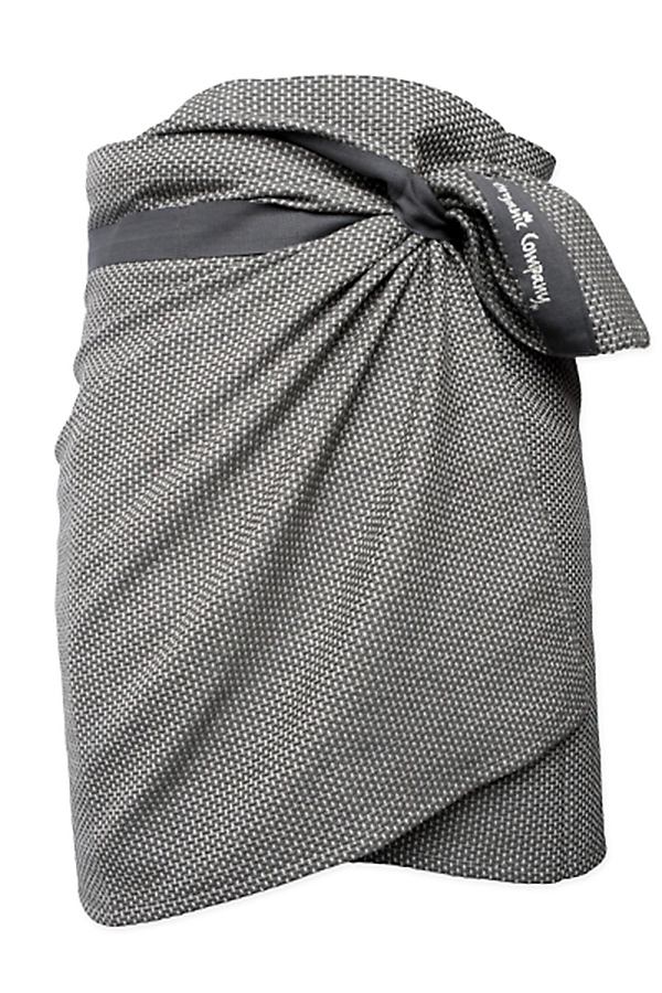 organic wrap around towel