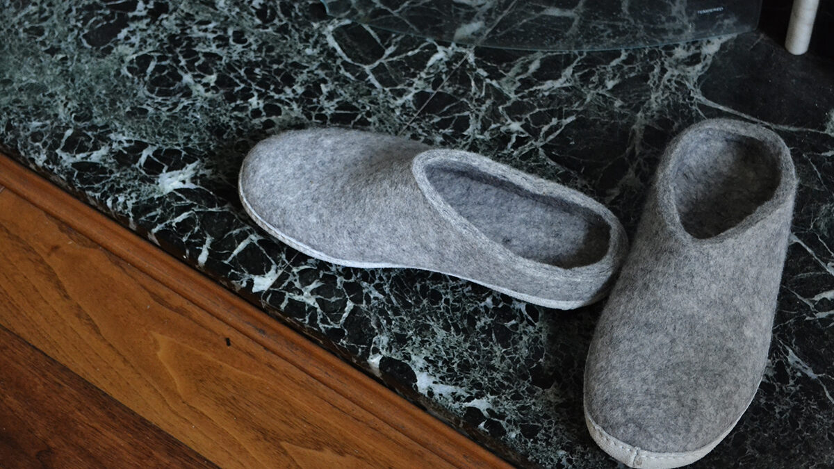 felt slippers