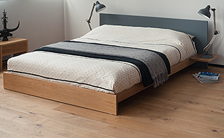 Rustic Japanese Style - Koo low platform Bed