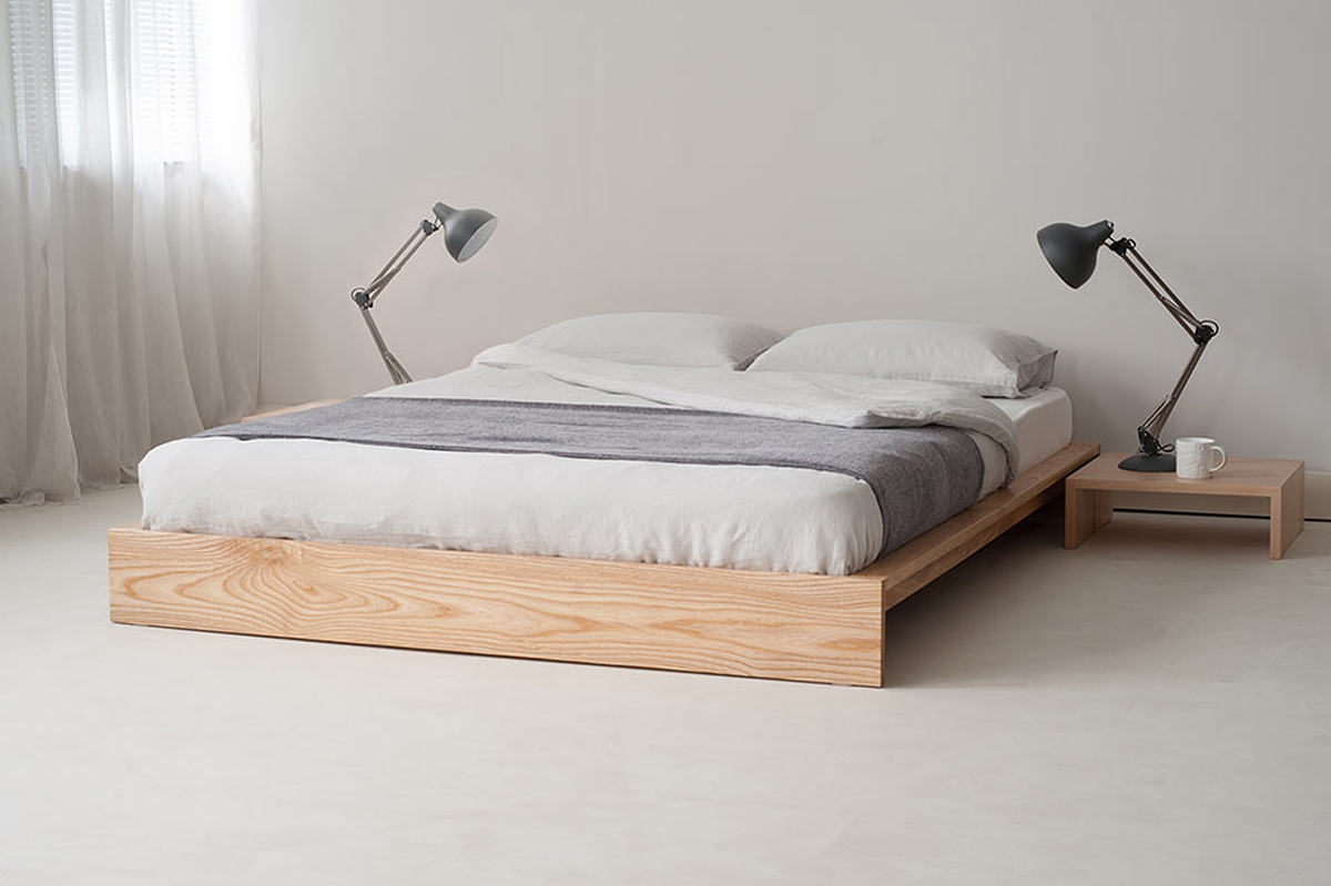 low bed for loft