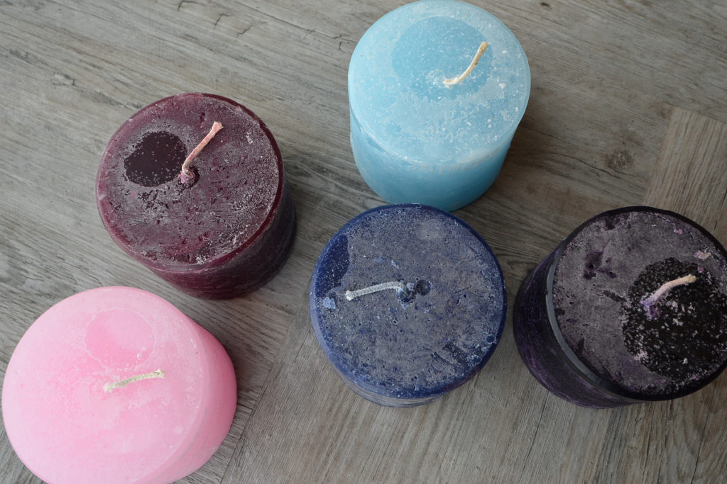 melt scented candles - low & wide