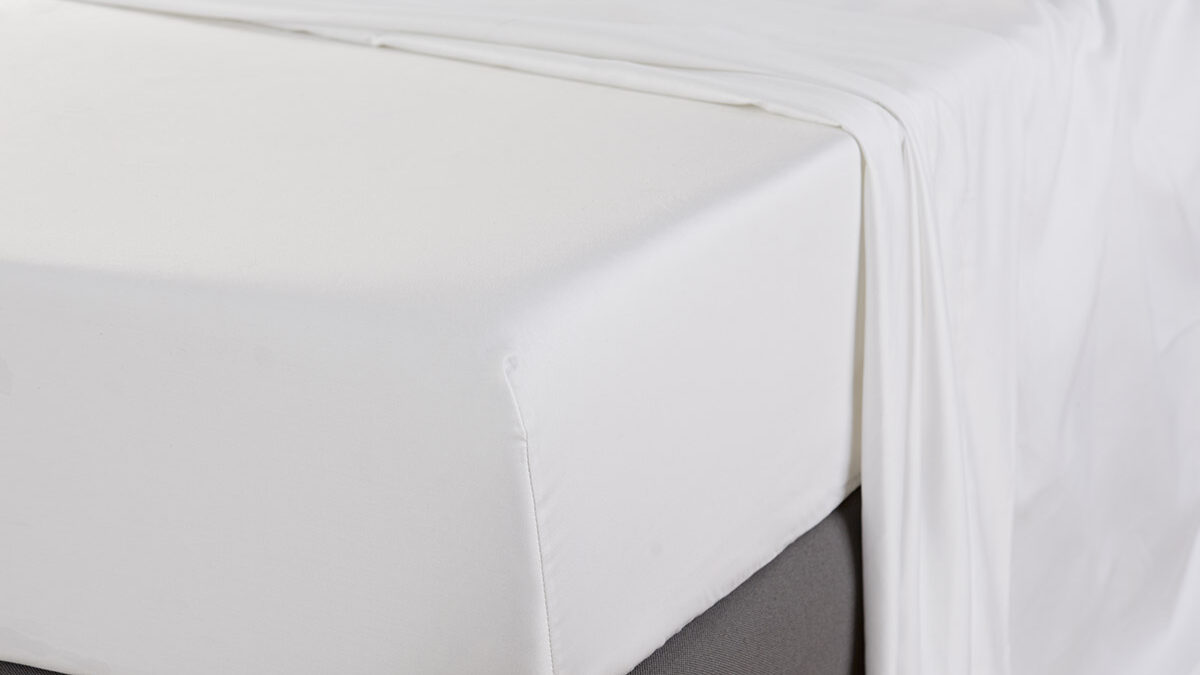 600TC Plain white bedding