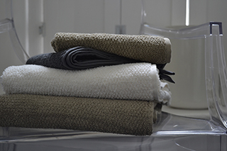 organic cotton textured towels