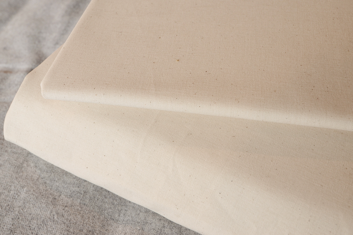 Certified Organic products - organic undyed unbleached cotton bedding