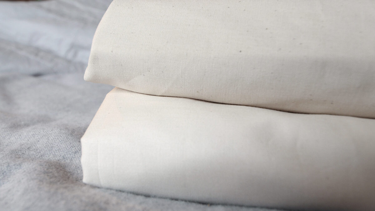 Ethically sourced and certified organic cotton bedding - sateen finish and classic