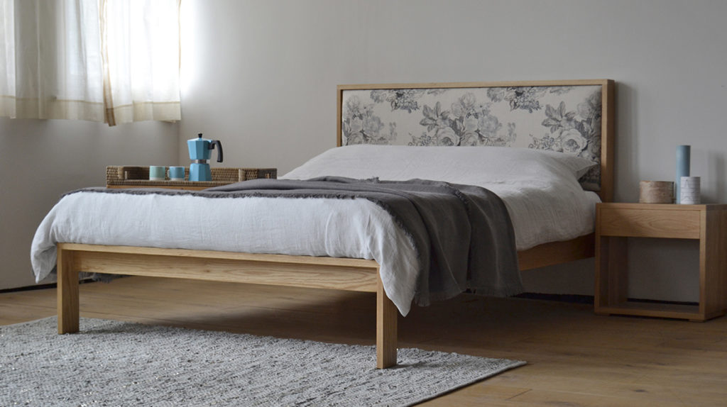 Shetland upholstered bed - monance