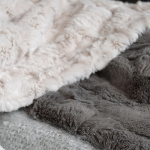 Faux fur throws