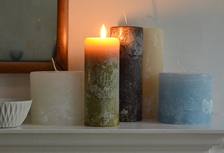 melt candles for Christmas