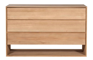 insp pg ethnicraft nordic oak chest of drawers