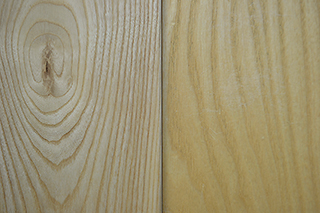 solid ash - natural & clear