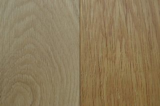 solid oak - natural & clear