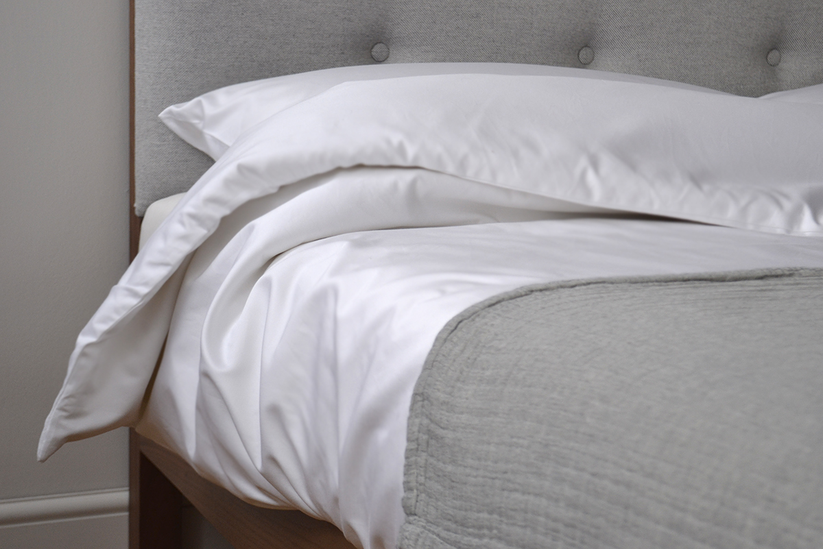 1000 thread count bedding - white