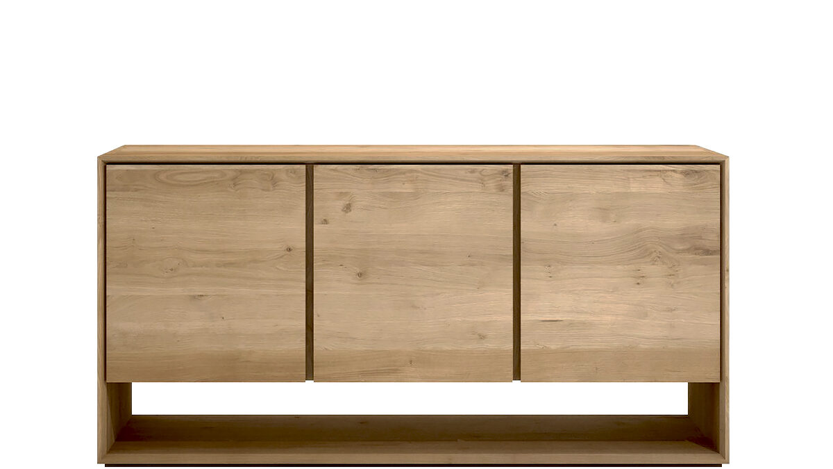 Ethnicraft Nordic oak cupboards