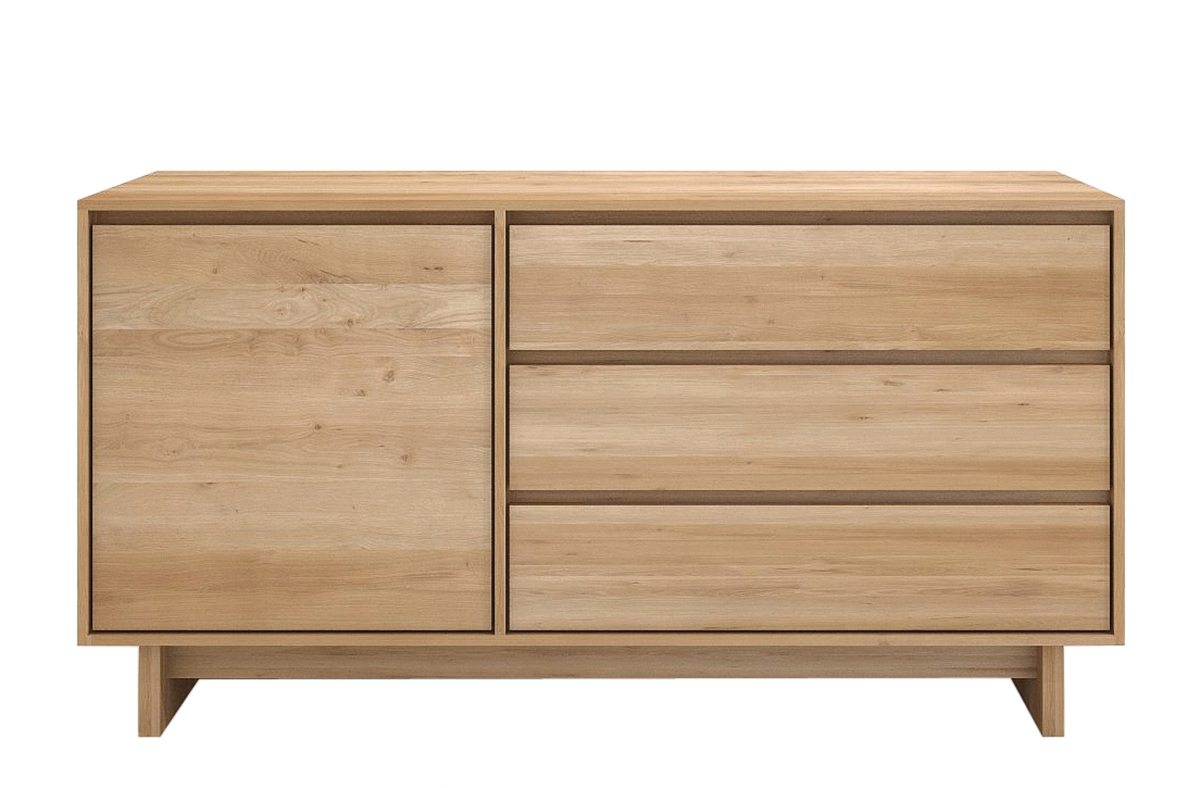 EthnicraftEthnicraft oak wave sideboard - 51450