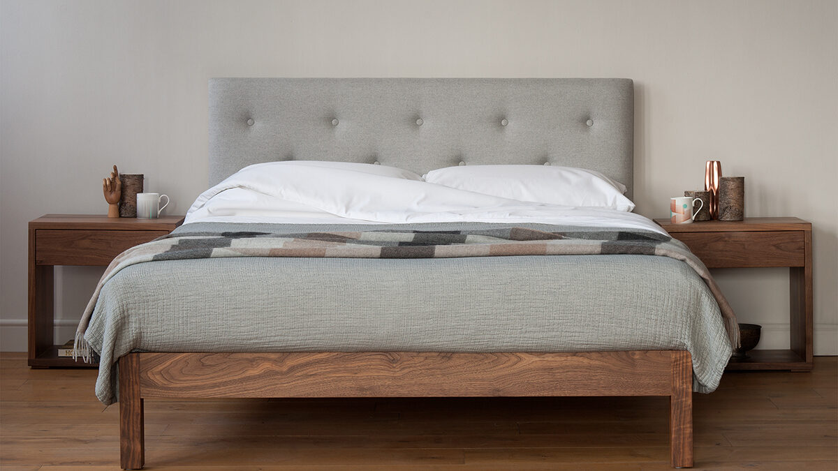 Cotton headboard on sale