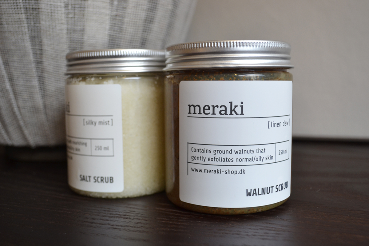 Meraki body scrubs