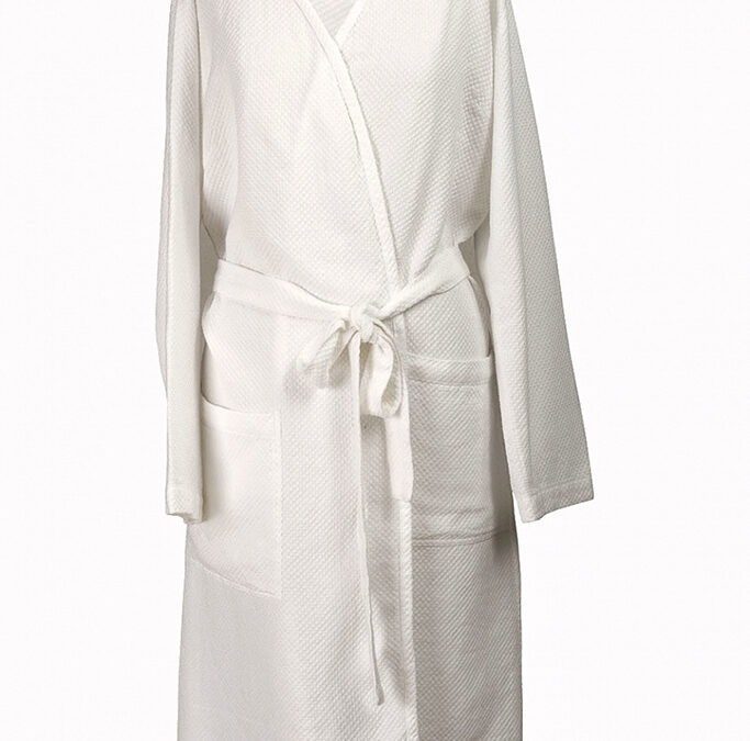 linum kimono robe ivory