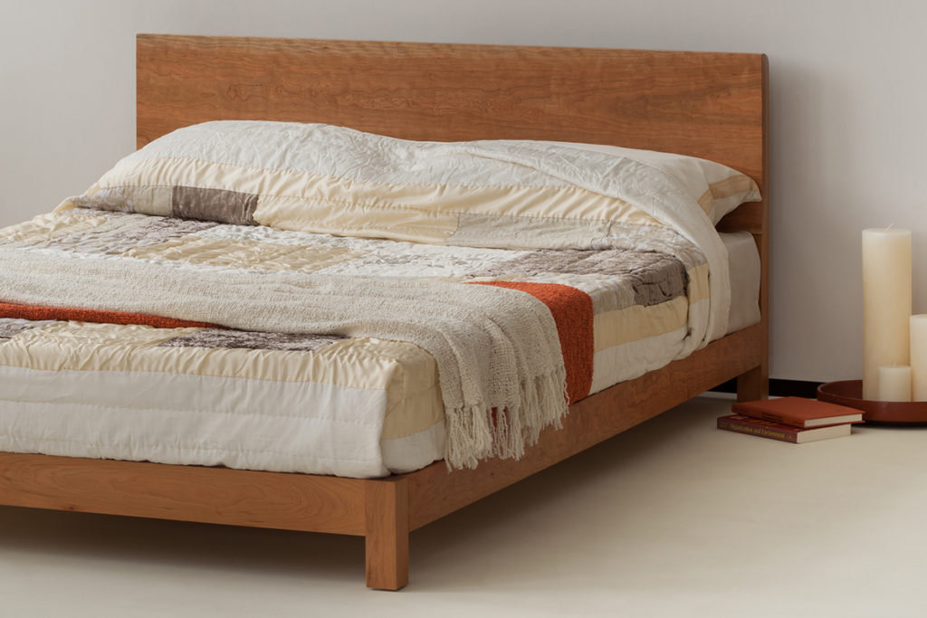 ex-display cherry sonora - kingsize low cherry bed