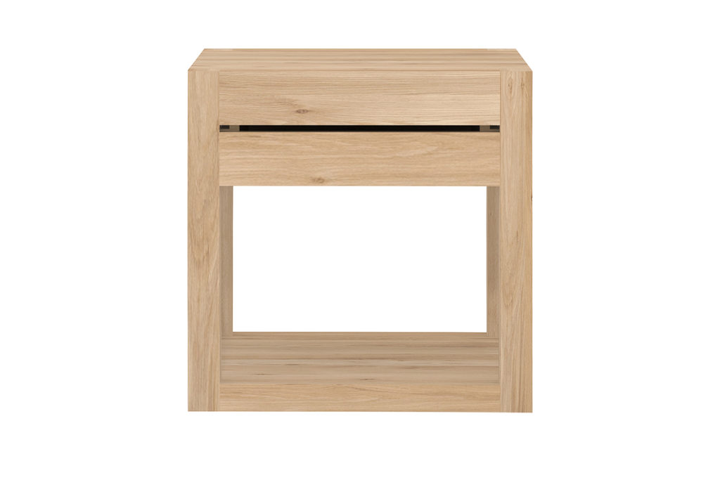 Oak Azur bedside table, 1 drawer