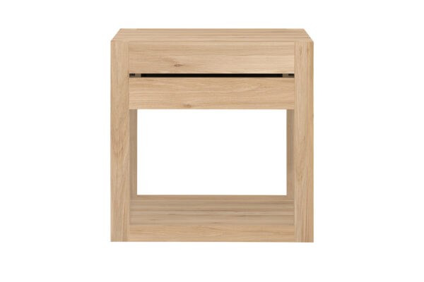 Oak Azur bedside table, 1 drawer