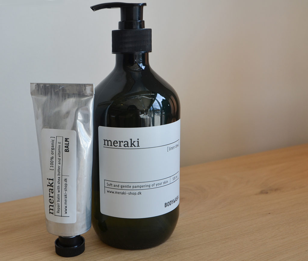 meraki body wash and balm