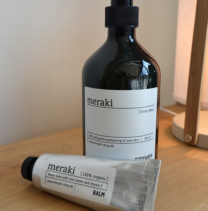 meraki body wash and balm