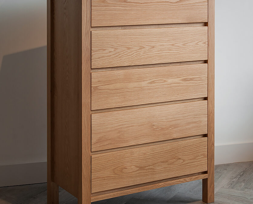 shaker 5-drawer chest