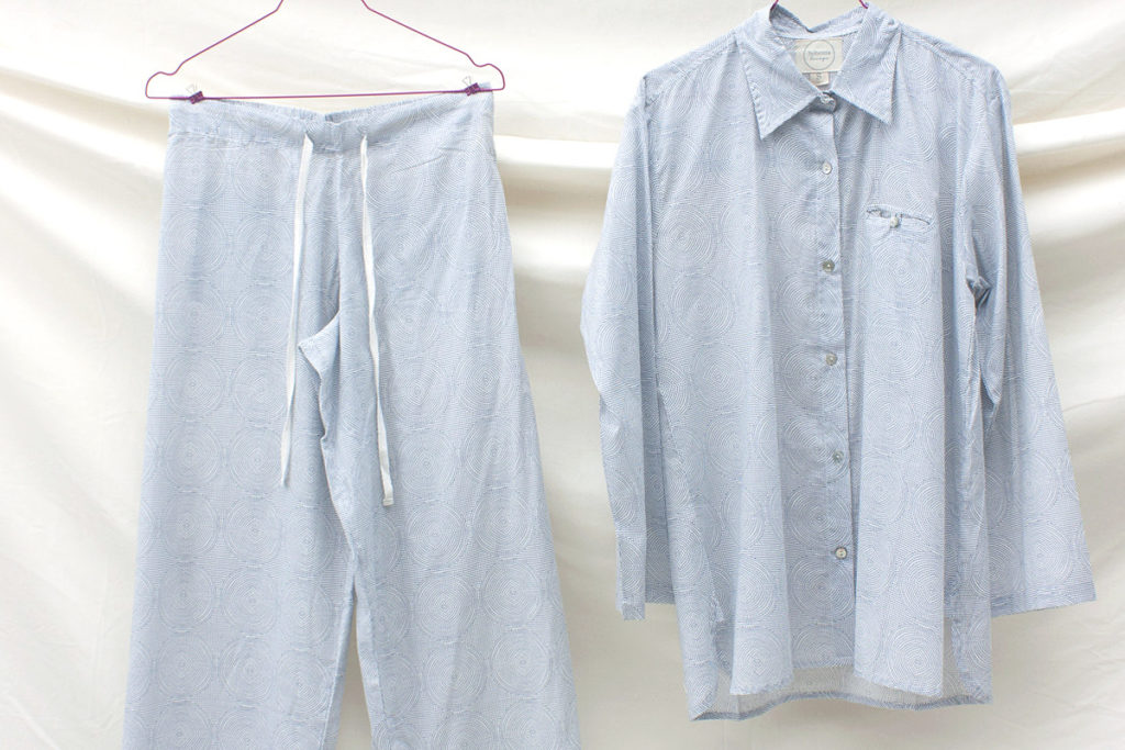 soft cotton pyjamas - spirals