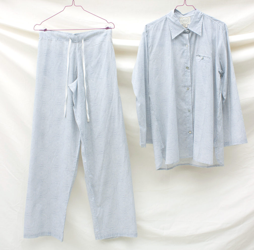 soft cotton pyjamas - spirals