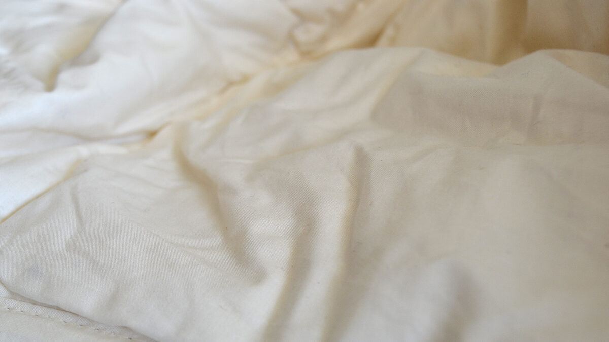 GOTS Soil Association Certified organic cotton duvet, Vegan friendly - no animal fibres