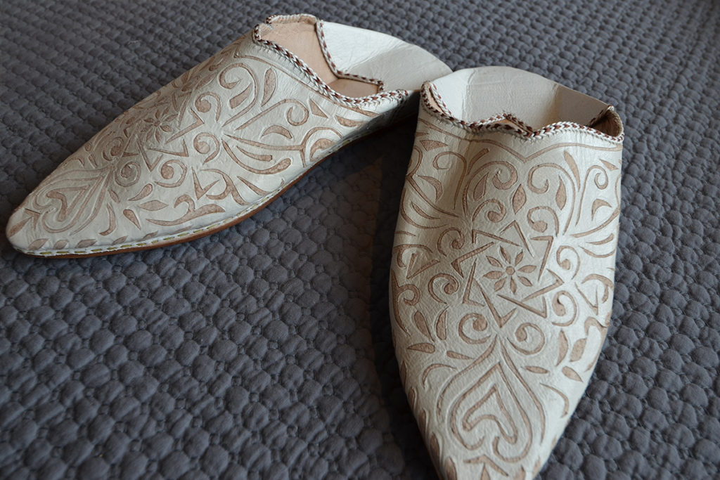 moroccan decorative slippers