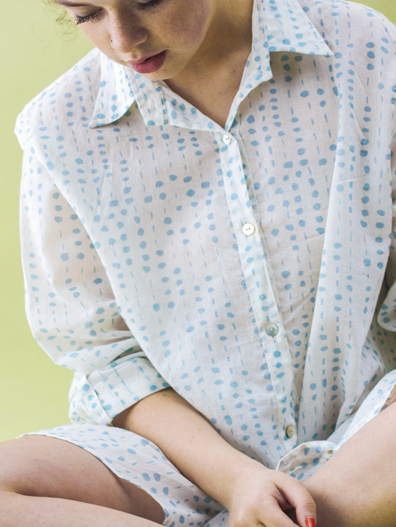 blue-dots-nightshirt