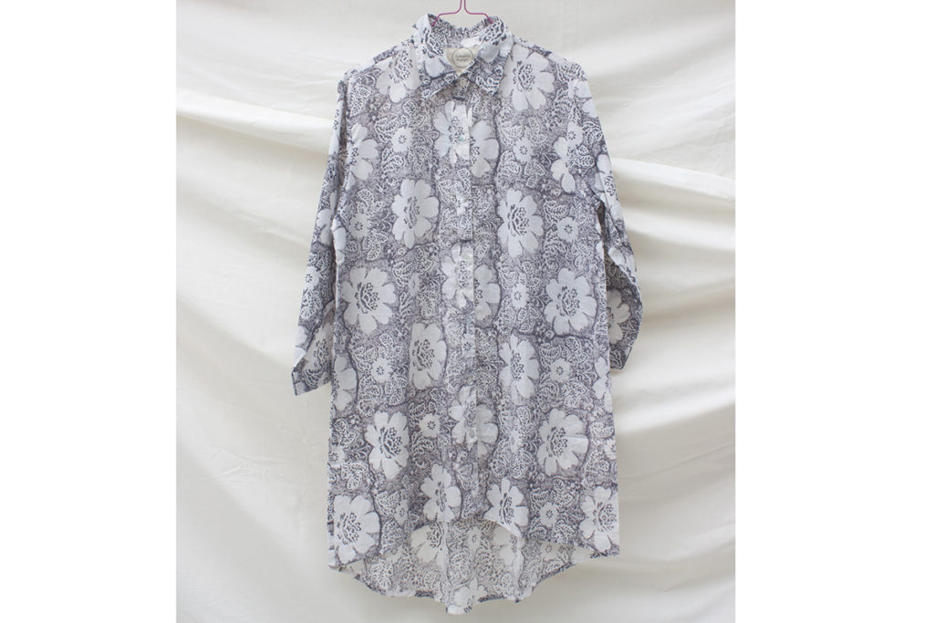 grey-floral-nightshirt