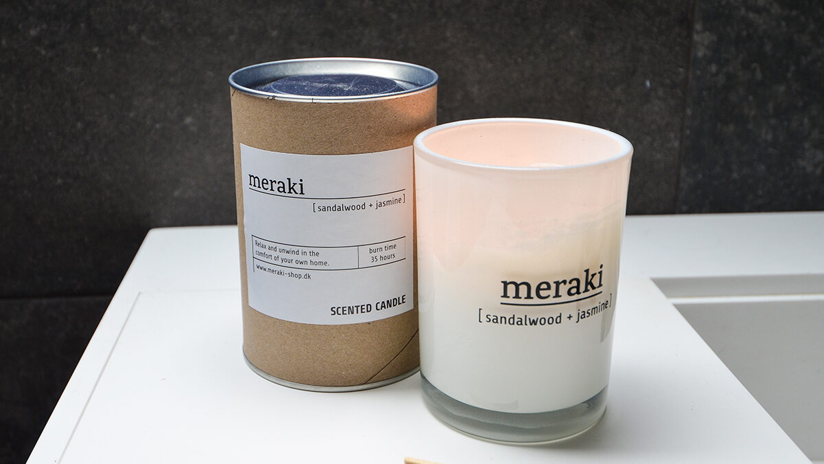 meraki scented candles