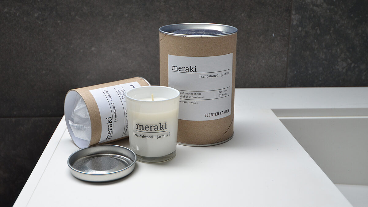 meraki scented candles