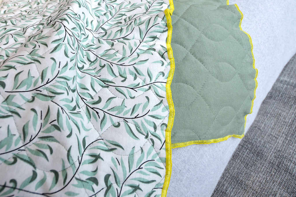 broste-organic-cotton-quilt-green