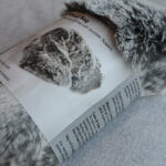 faux fur lavender wheat bag