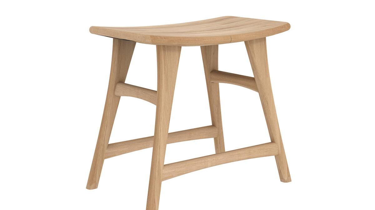 1200x800 Oak Osso stool - low 3q