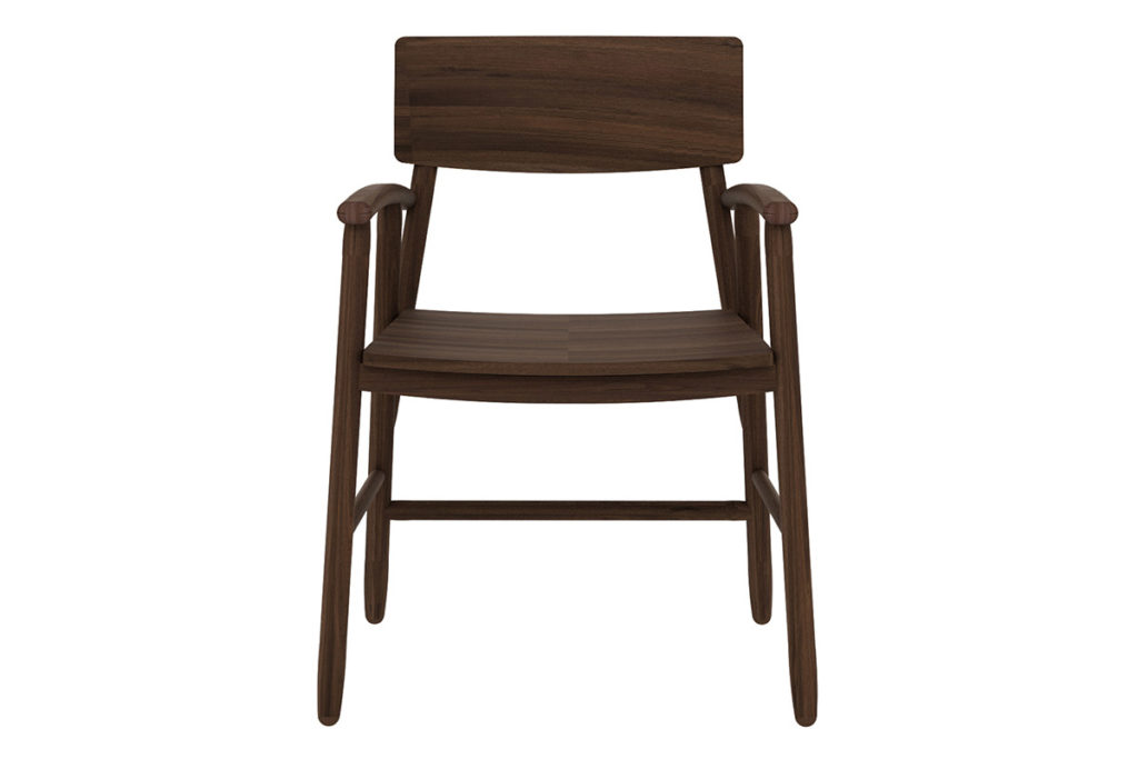 Ethnicraft Walnut Bjorsing armchair