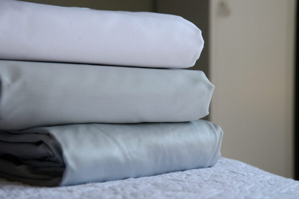 grey or white bedding