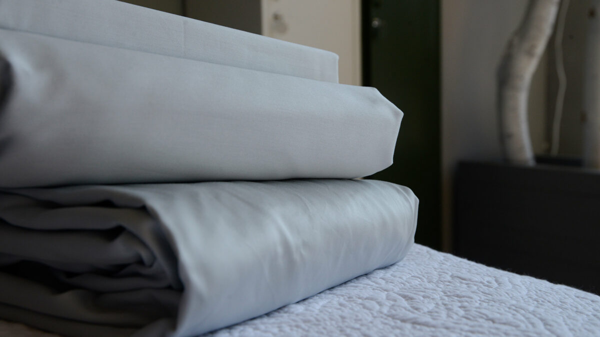 sateen cotton bedding