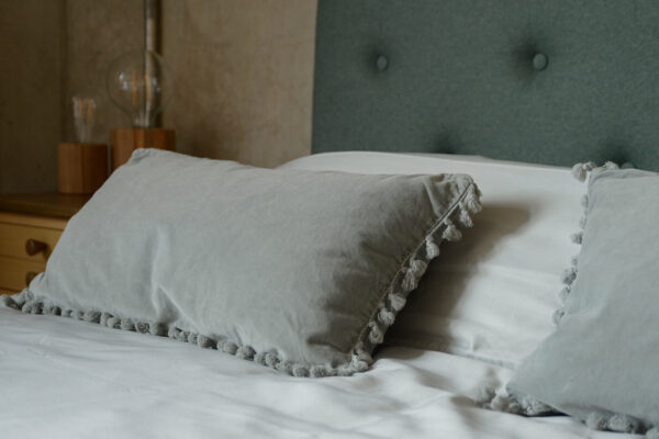 Velvet Cushions - Olive, Duck-Egg or Mustard