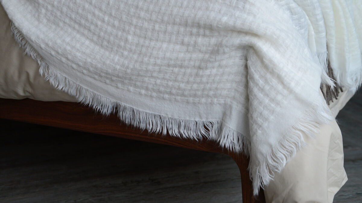 Also Home Soft Basket Weave Throws Ivory Corner